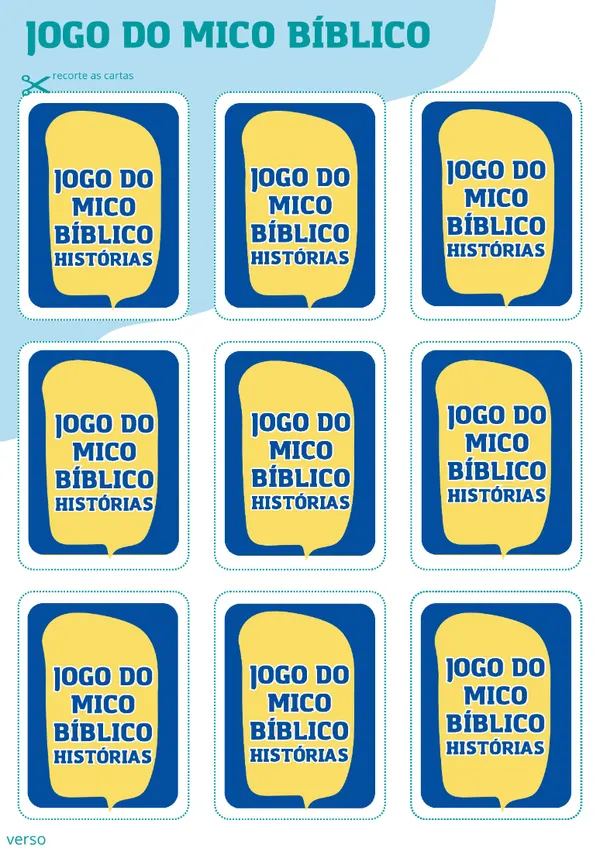 Jogo do Mico Bíblico